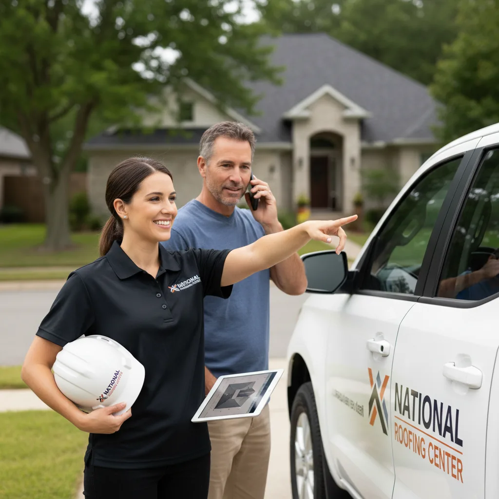 National Roofing Center customer support in Shiner